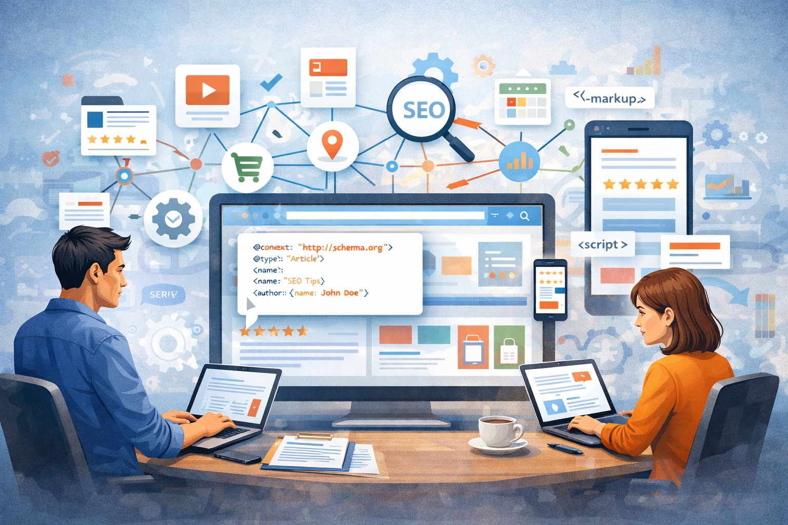 Schema Markup Trong Website Chuẩn SEO: Hướng Dẫn Tối Ưu Structured Data Từ A-Z