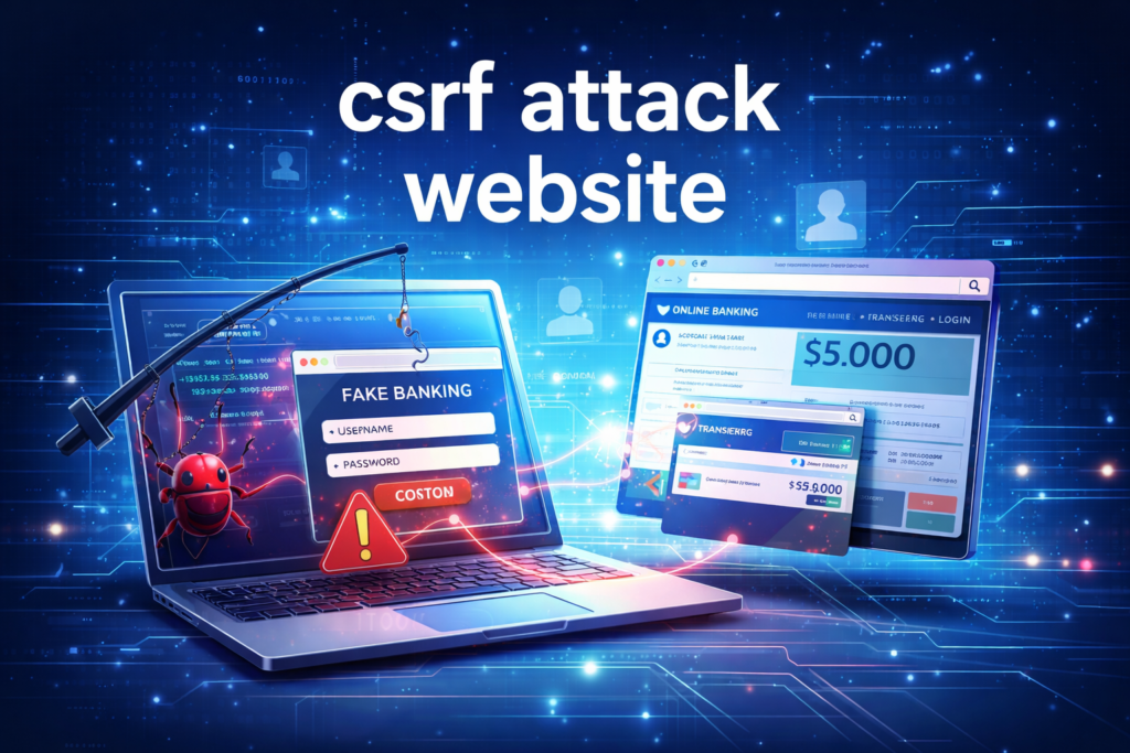 Csrf attack website
