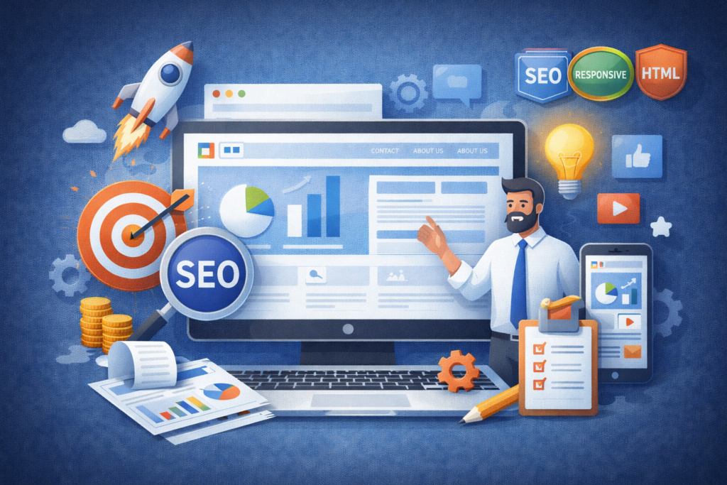 Dịch vụ thiết kế Website doanh nghiệp chuyên nghiệp chuẩn SEO