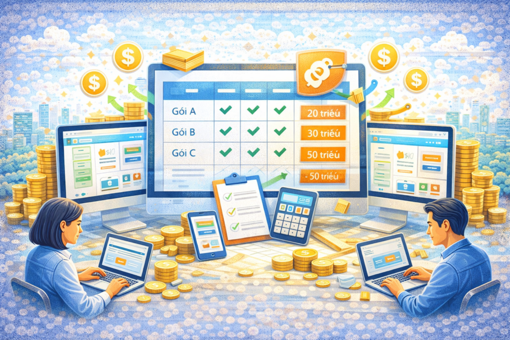 Giá Thiết Kế Website Bán Hàng Bao Nhiêu? Bảng Chi Phí Chi Tiết Và Những Điều Doanh Nghiệp Cần Biết