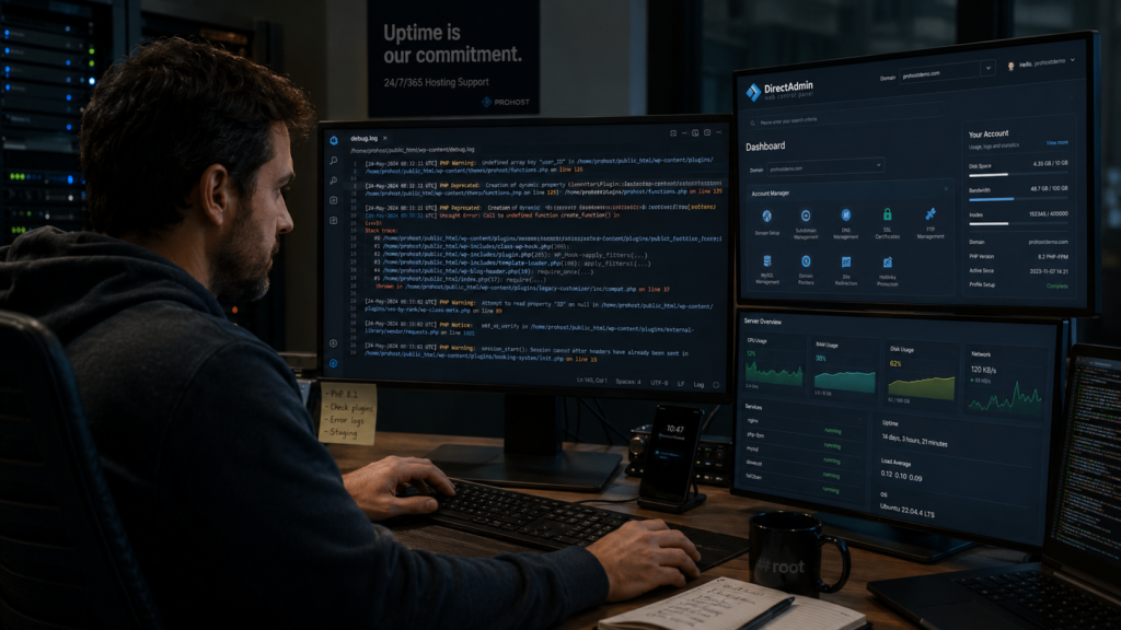 Hướng Dẫn Nâng Cấp PHP Trên DirectAdmin 2026 Không Lỗi Cho WordPress