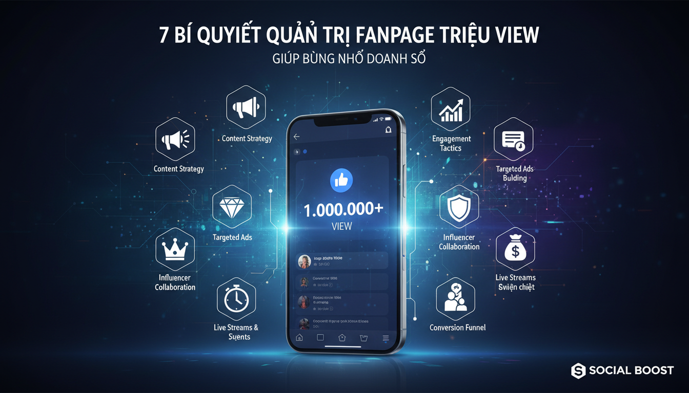 7 Bí Quyết Quản Trị Fanpage Triệu View Giúp Bùng Nổ Doanh Số