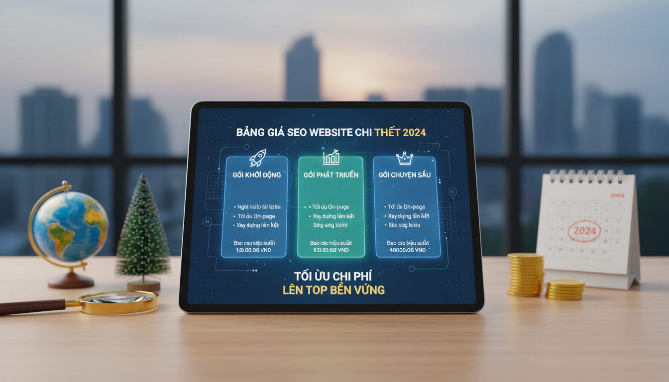Bảng Giá SEO Website Chi Tiết 2024: Tối Ưu Chi Phí, Lên Top Bền Vững