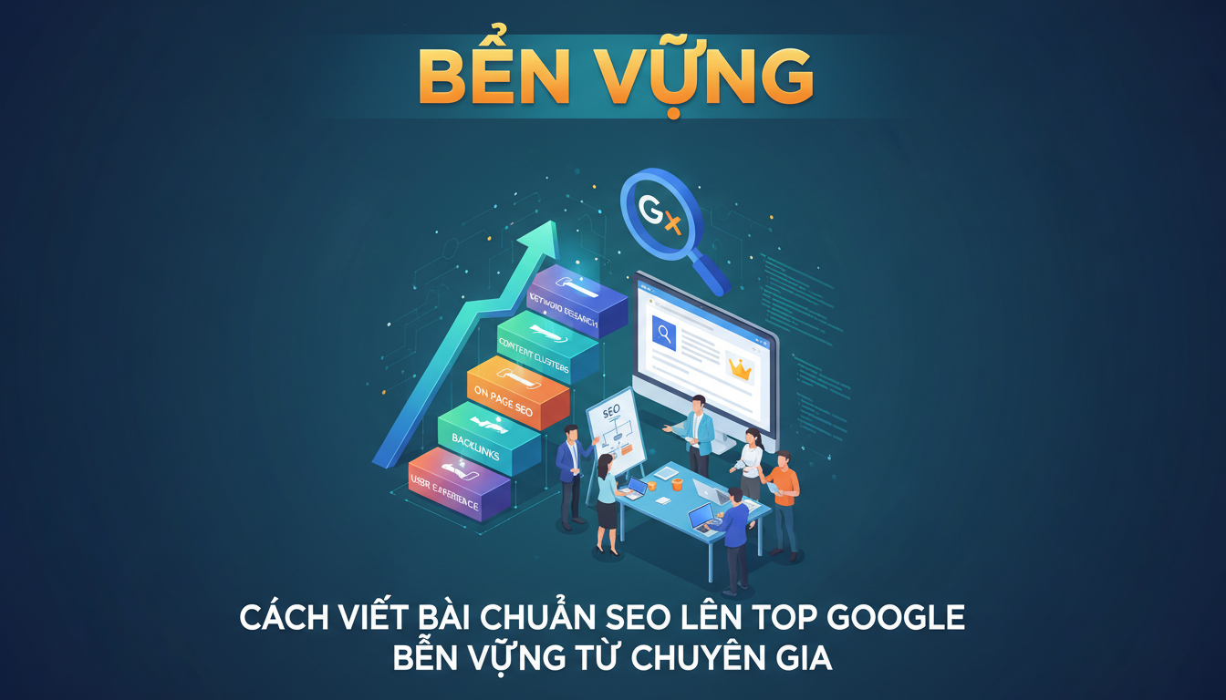 Cách Viết Bài Chuẩn SEO Lên Top Google Bền Vững Từ Chuyên Gia