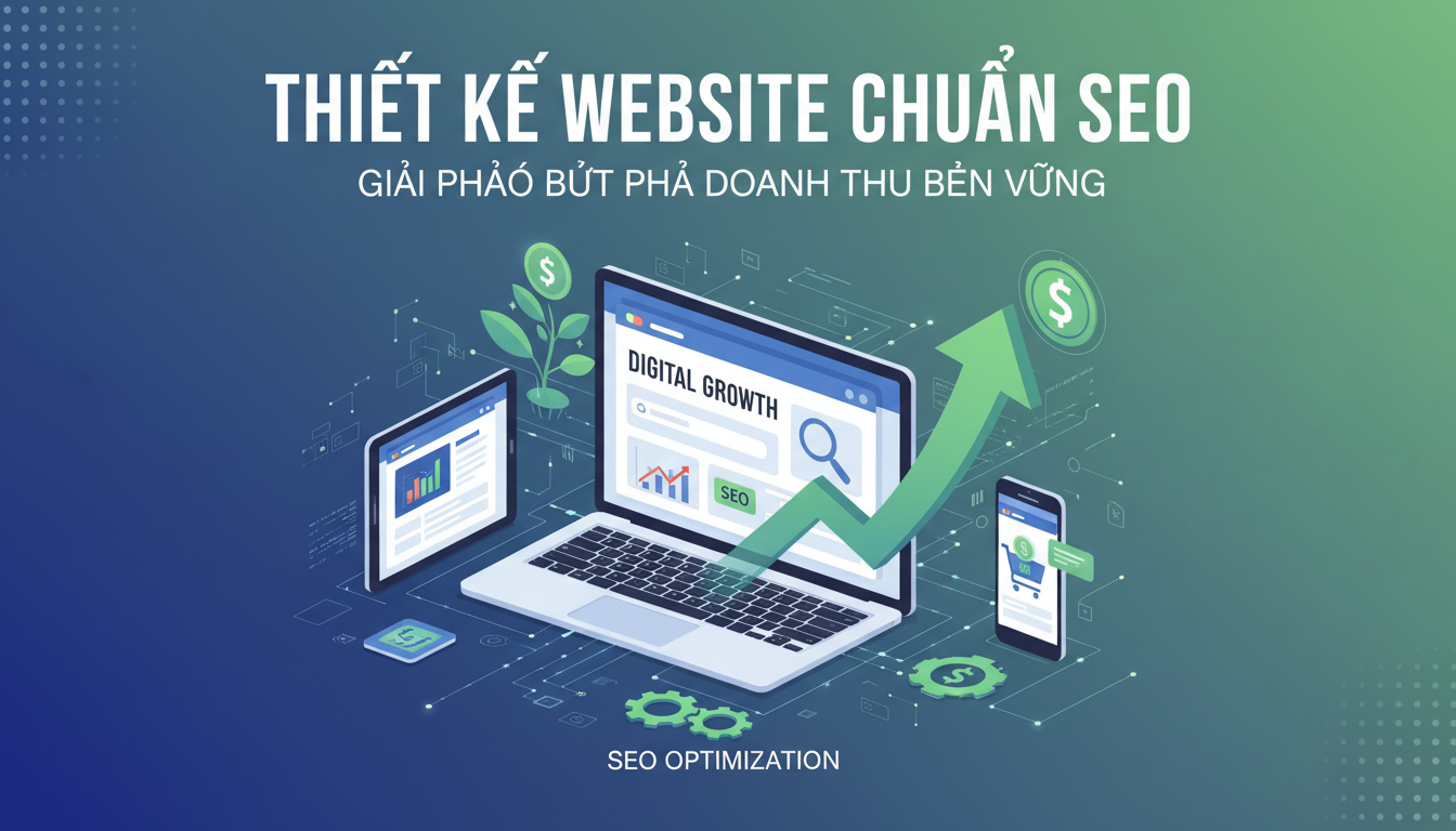 Thiết Kế Website Chuẩn SEO: Giải Pháp Bứt Phá Doanh Thu Bền Vững