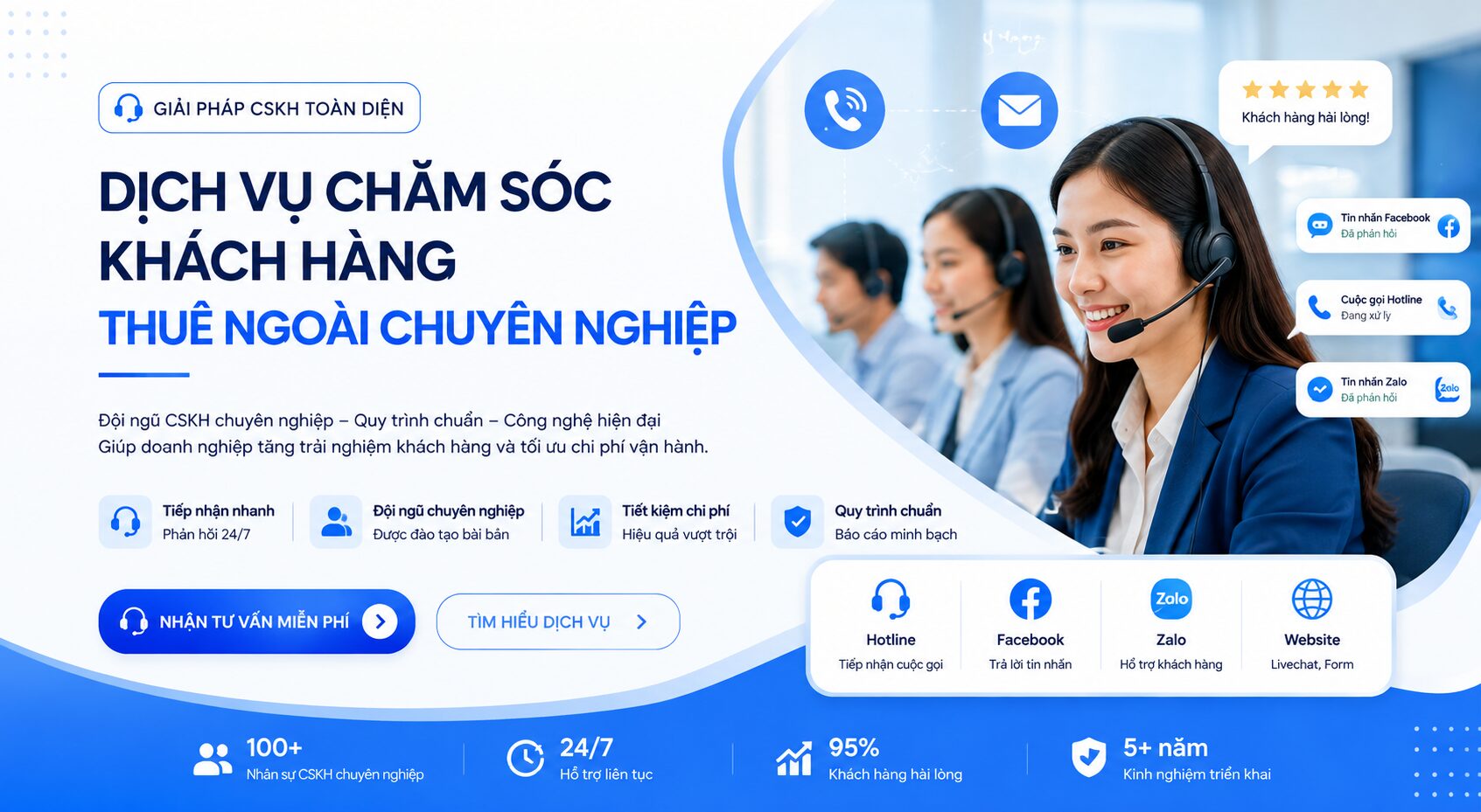 Dịch vụ chăm sóc khách hàng thuê ngoài
